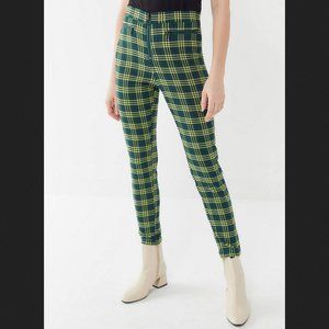 Urban Outfitters Susie Plaid Ankle Pants